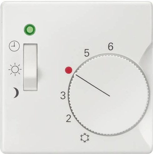 Siemens Schalterprogramm Abdeckung Delta Dimmer in Weiß 5TC9223 - Bild 1