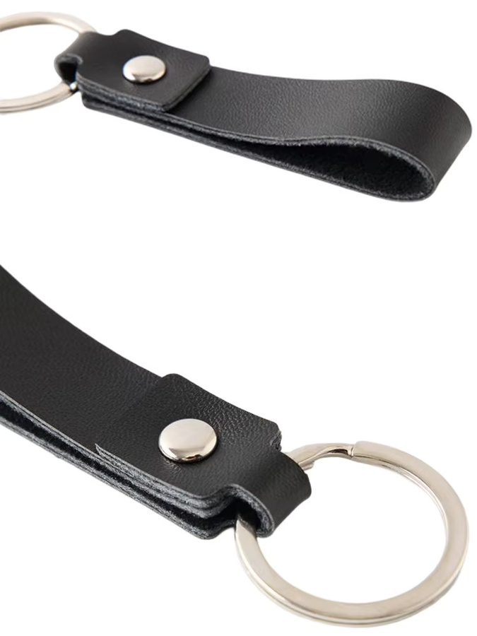 ASLSAW Schlüsselanhänger PU-Leder, Unisex - Bild 4