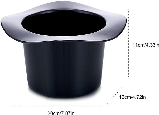 KONNWEI Ovaler Wein-Eiskübel aus Kunststoff in Schwarz - Bild 1