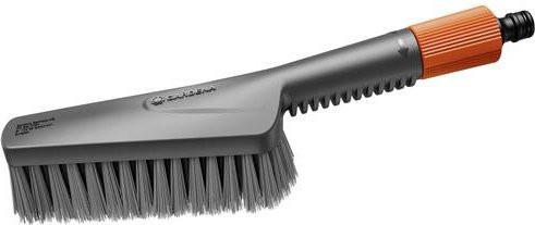Gardena Cleansystem Handbürste Soft S mit Schlauchanschluss, Anthrazit - Bild 1