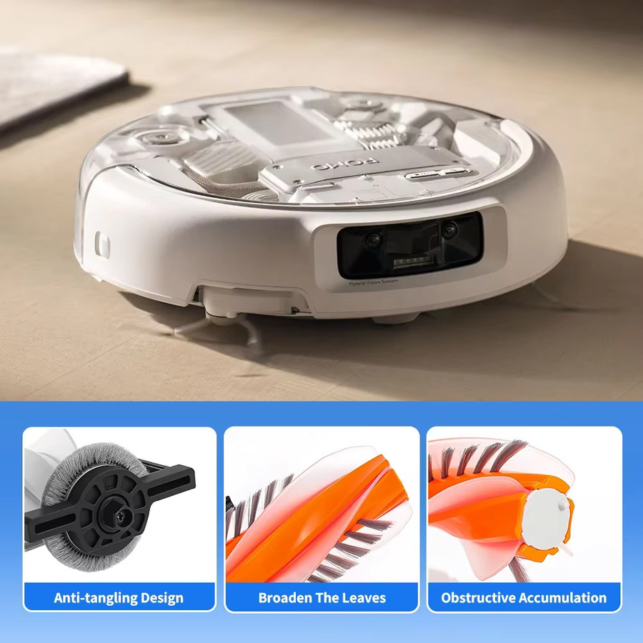 WINDNINJA Hauptbürste als Ersatzteil für DJI ROMO P, ROMO S und ROMO A Roboterstaubsauger, Rollenbürste in Multicolor - Bild 6