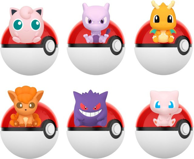 FUNISM Pokemon Anime Blind Box Poke Ball Actionfiguren, Gengar Mewtwo Mini Mew Puppen - Bild 1