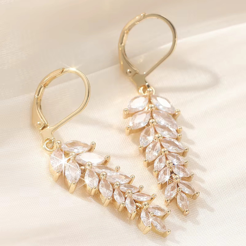 YoYo Ohrringe, Zirkonia, Gold, Damen - Bild 2