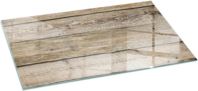 Tulup Glasbodenplatte für Kaminöfen in Beige, B/T: 140 x 70 cm - Bild 1