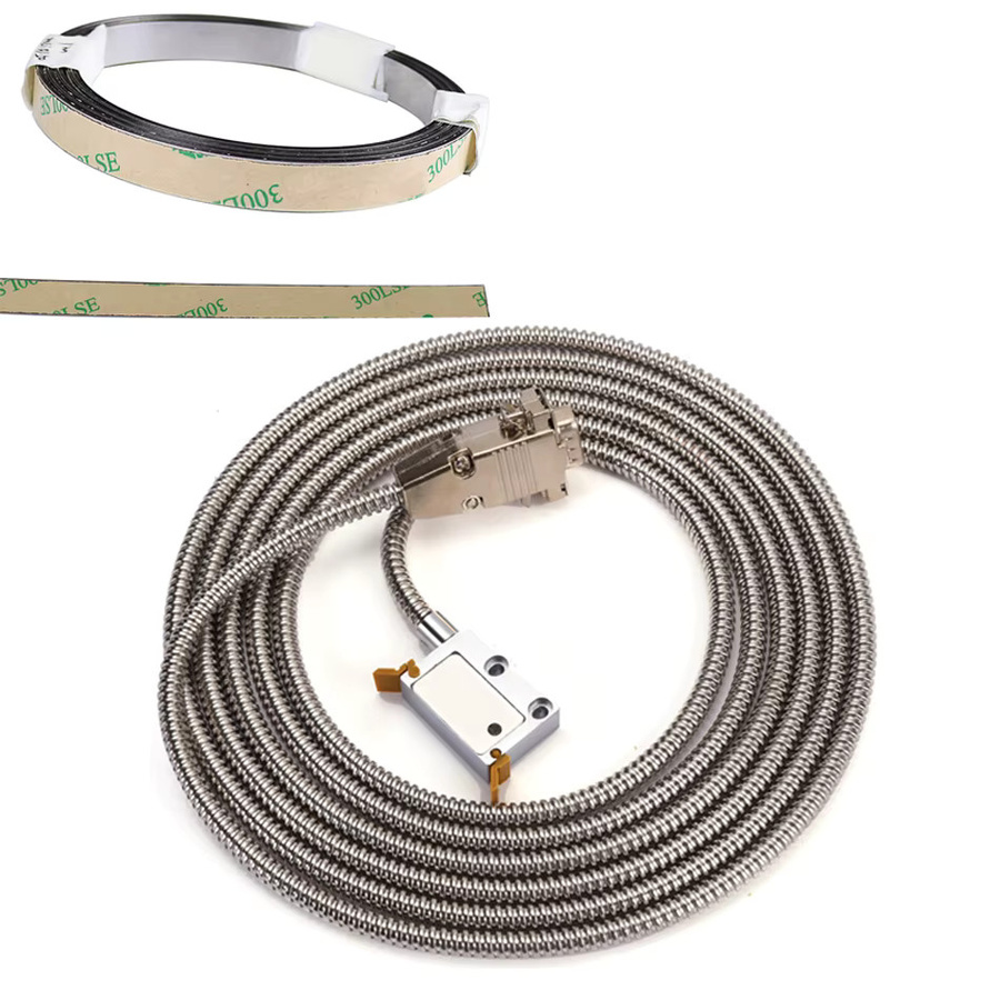 Chesinno Magnetkopfsensorband MSR5000 IP67 Stahlgürtel in Silber aus Edelstahl zum Fräsen von Schleifstein-Holzschneidemaschinen - Bild 2