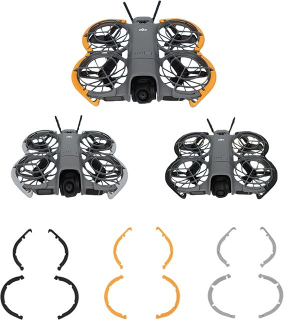 DJI Neo 2 Propellerschutz in Orange als Antikollisions-Schutzhülle und Drohnenzubehör - Bild 1