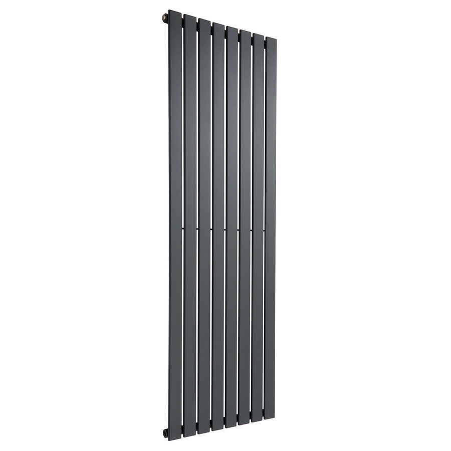 Hudson Reed Sterling Arlie Design-Heizkörper Vertikal in Anthrazit, Höhe: 175 cm, Breite: 56 cm - Bild 1