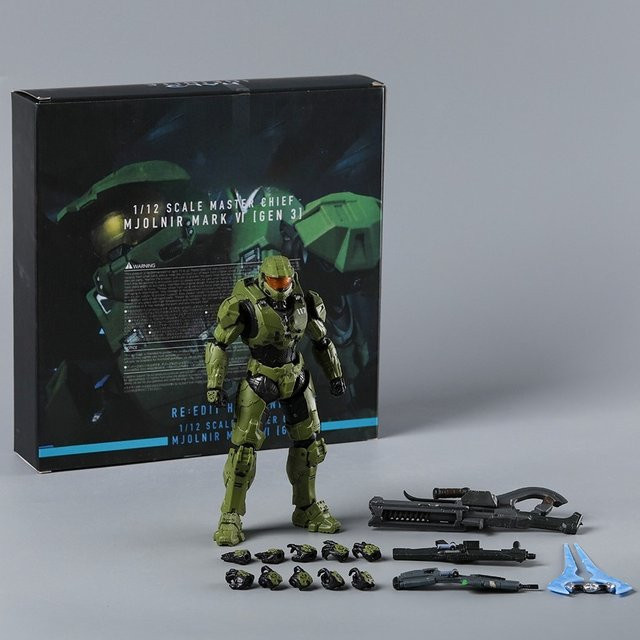 Bandai Halo Infinite Master Chief Mjolnir MK VI (GEN 3), Actionfigur, Maßstab 1:12 - Bild 1