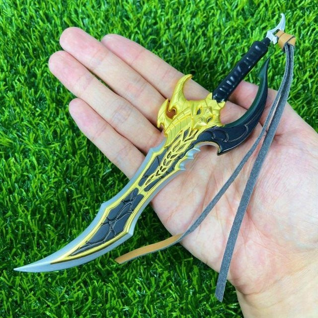 Binchi Outdoor Equipment Solo Leveling Katana, Samurai-Säbel, 8,6 Zoll - Bild 1