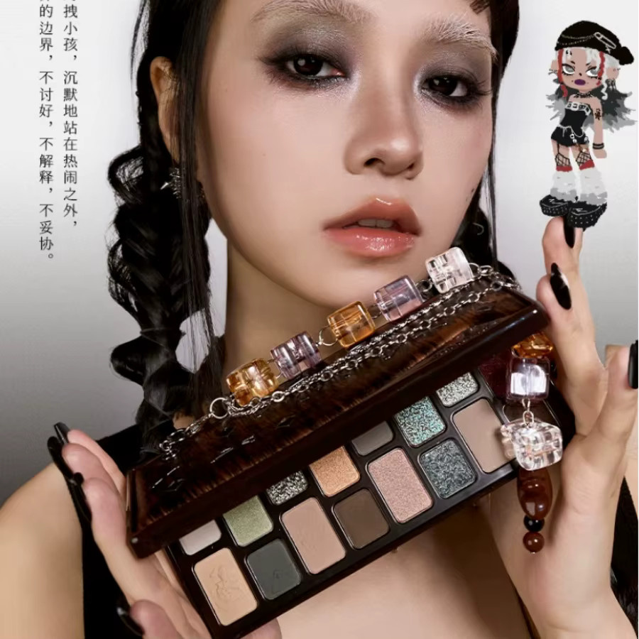 Cheeryep Lidschatten-Palette, 16 Farben, Neutral, Matt & Schimmernd - Bild 2