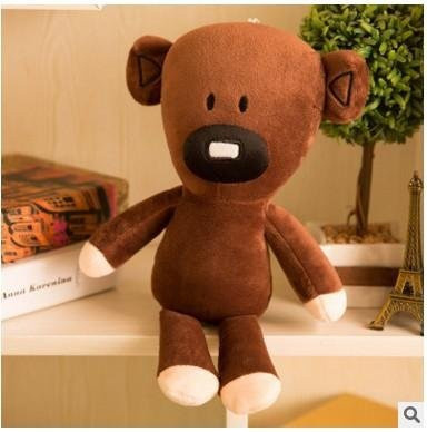 Yiran toy Bohnenbär Plüschtier, Braun - Bild 1