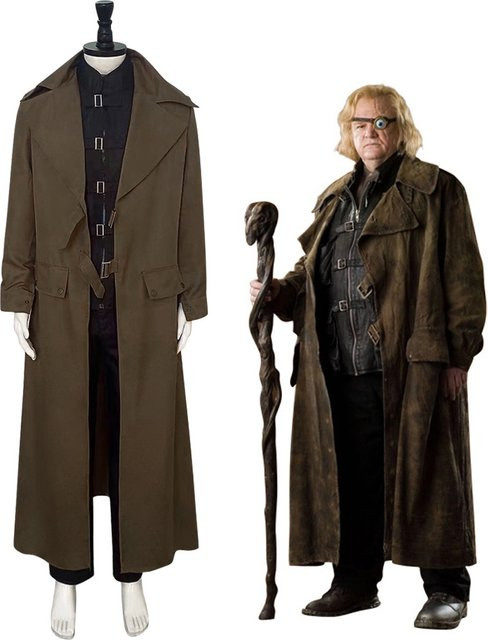 HHYRCOS Harry Potter Alastor Moody Mad-Eye Cosplay-Kostüm, Rollenspiel-Anzug-Set - Bild 1