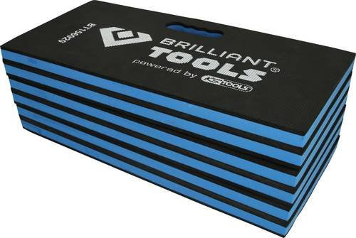 Brilliant Tools BT156920 Faltbare Mechaniker-Schutzmatte aus Schaumstoff, Blau, B/T/H: 120 x 40 x 2,3 cm - Bild 1