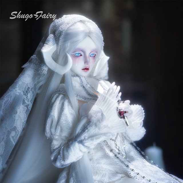 Sylvi C BJD Puppe, Komplettset, Fantasy, handgefertigt - Bild 1