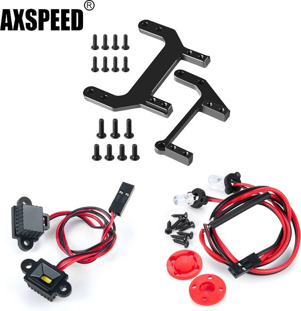AXSPEED Rücklicht/Chassis LED-Leuchten/Aluminiumlegierung Servohalterung, Zubehör - Bild 1