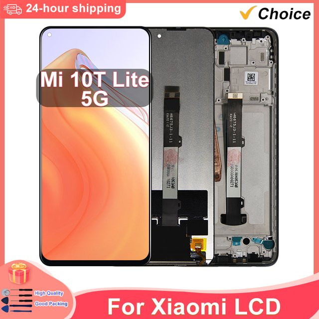CHOICE IPS Display Touchscreen-Baugruppe für Xiaomi Mi 10T Lite 5G in Schwarz - Bild 1