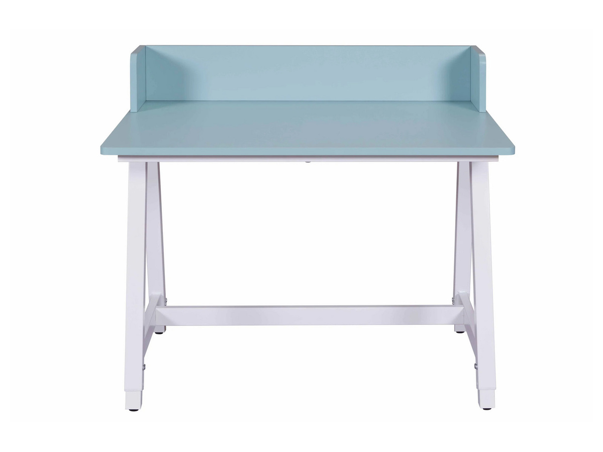 INTER LINK Schreibtisch Emmelie höhenverstellbar blau/weiss/grau B/T/H: 60 x 60 x 85 cm - Bild 3