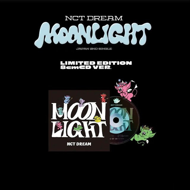 NCT DREAM Moonlight Limitierte 8cm CD Edition Musikalbum Multicolor - Bild 1