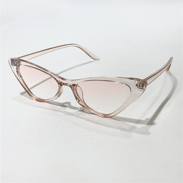 Yiran Sonnenbrille Cat Eye, Damen, Vollrand, Kunststoff, Pink - Bild 1