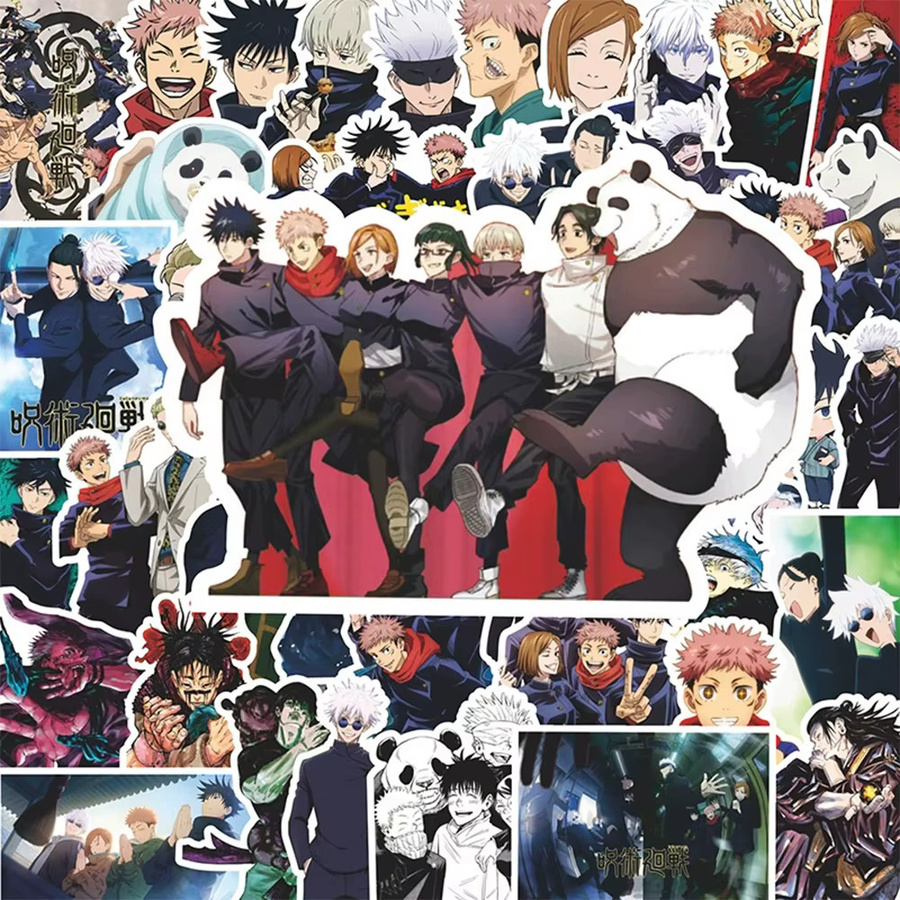 Bandai Jujutsu Kaisen Aufkleber, Bunt / Mehrfarbig, Set / Bundle - Bild 2