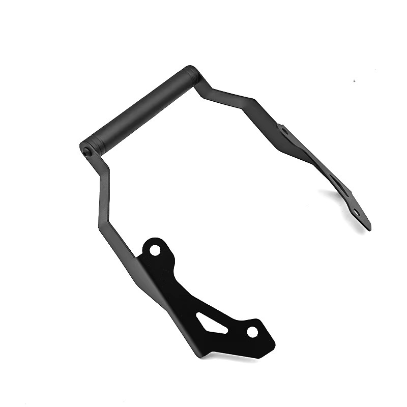 Motorrad-Handyhalterung und GPS-Navigationshalterung aus CNC-Aluminium für Honda NC750X NC750 X DCT Modelle 2021-2024 in Schwarz - Bild 2