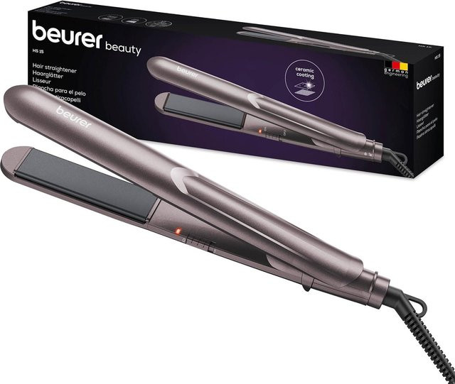 Beurer HS 15 Basic Line Glätteisen in Lila und Grau - Bild 1