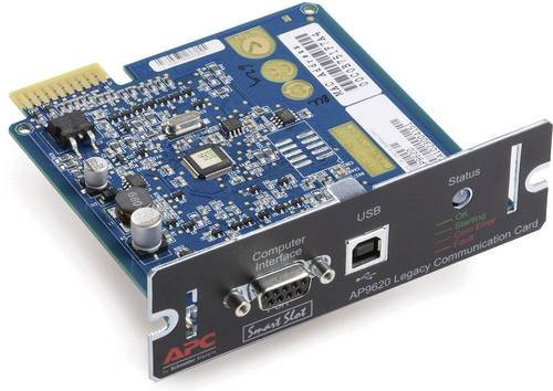 APC Legacy Communication SmartSlot Card AP9620 Fernverwaltungsadapter mit Ethernet/LAN und USB - Bild 1