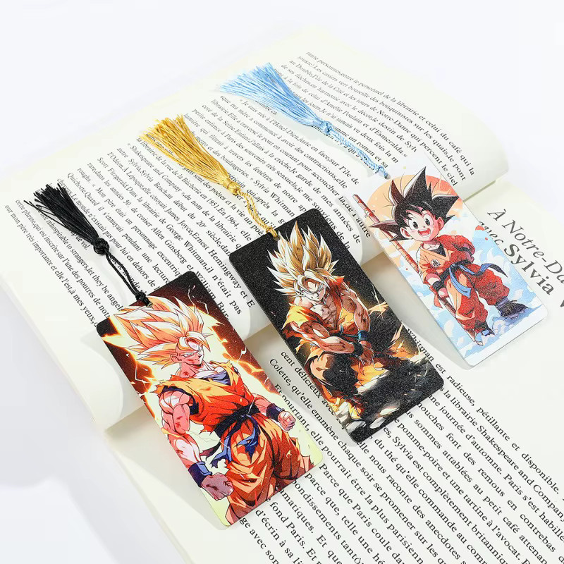 Bandai Dragon Ball Lesezeichen mit Quasten, Wukong & Super Saiyajin - Bild 2