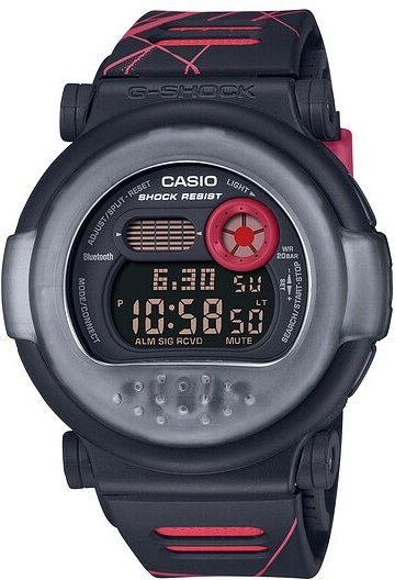 Casio G-Shock Digitaluhr, Schwarz, Edelstahl, Kunststoff, 20 ATM, Unisex - Bild 1