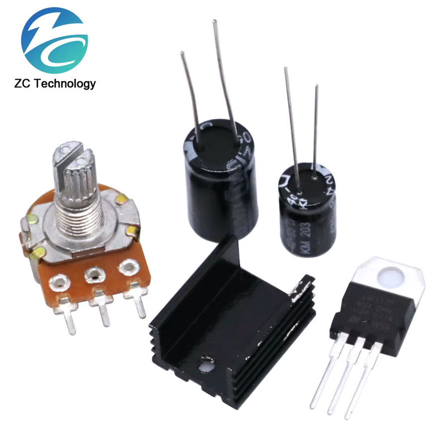 LM317 DIY Netzteil Kit zur kontinuierlichen Einstellung der DC-Spannung von 1,5 V bis 12 V in Multicolor - Bild 3