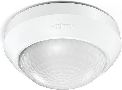 Steinel Infrarot-Bewegungsmelder IS 360-3 Weiß IP54 mit 360 Grad Erfassungsbereich - Bild 1