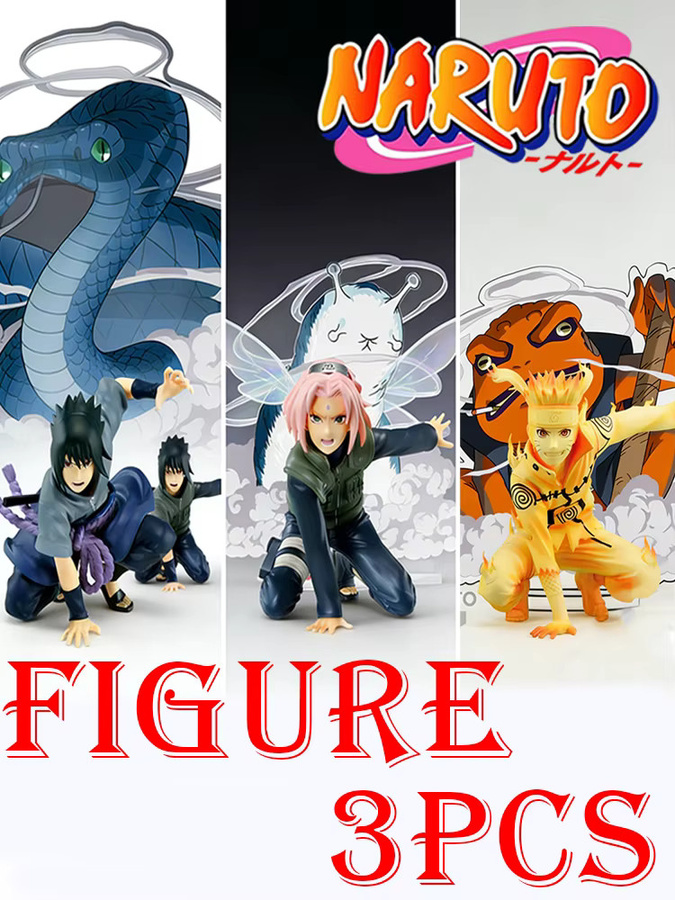 Bandai Naruto Shippuden Uzumaki Sasuke Uchiha Naruto Actionfiguren, Zubehör - Bild 6