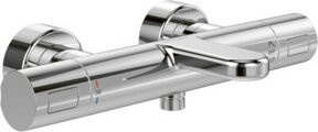 Villeroy & Boch Wannen-Thermostat für die Wandmontage in Chrom - Bild 1