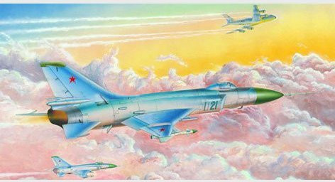 Trumpeter Sukhoi Su-15 TM Flagon F, Modellfahrzeug, 1:48, Grau - Bild 1