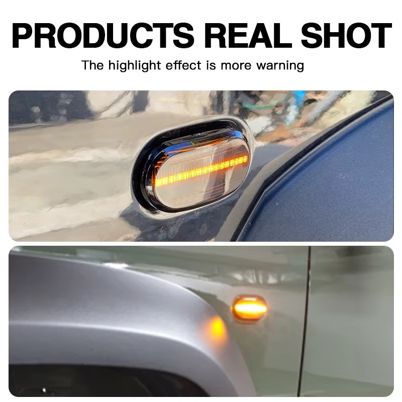 2er-Set Dynamische LED Seitenmarker Blinker für Suzuki Jimny JB64W JB74 JB23 von APMATAUTO - Bild 4