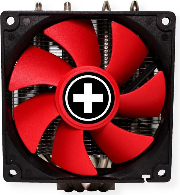 Xilence Performance C Series M504D CPU-Kühler mit Lüfter in Schwarz-Rot für AM4 Sockel - Bild 2