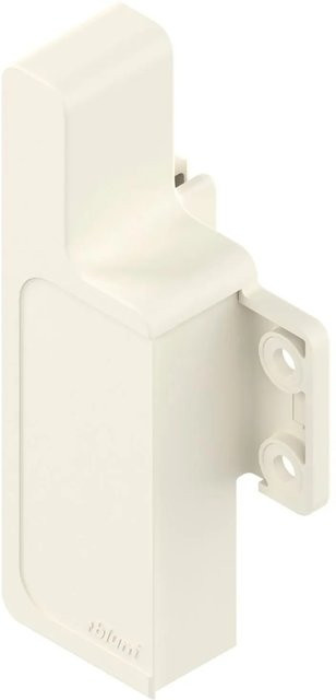 Blum Fronthalter Metabox für Innenschubkasten Schraubversion Höhe M Links, Farbe Weiß, B/T/H: 28,5 x 15,8 x 7,0 cm - Bild 1