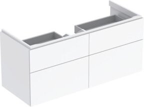 Geberit Waschtischunterschrank Xeno2 in Weiß mit 4 Schubladen, B/T/H: 117,4 x 46,2 x 53 cm - Bild 1