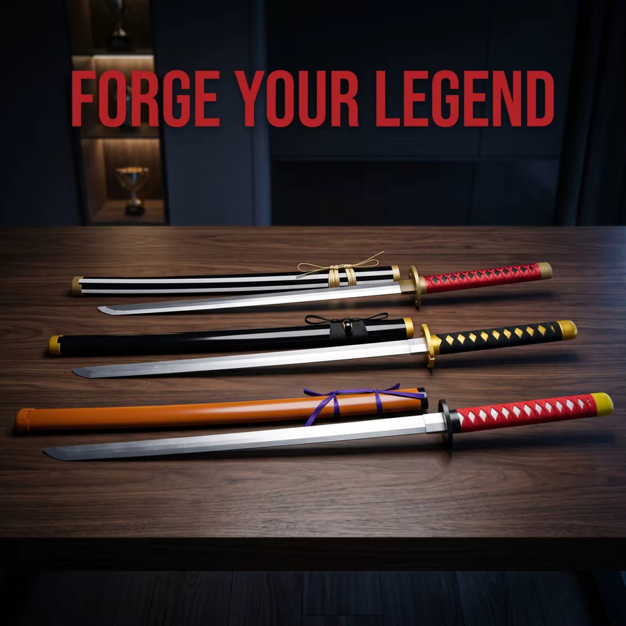 Bandai Jujutsu Kaisen Okkotsu Yuta Katana, Samurai, Holz, ungeschärftes Spielzeugschwert - Bild 1