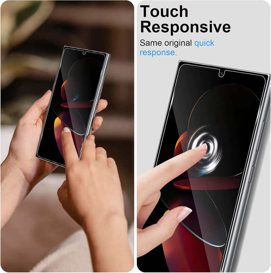 Oukitel C61 und C61 Pro Displayschutzfolie aus gehärtetem Glas, transparent - Bild 2
