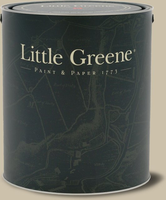 Little Greene Intelligent Matt Emulsion Archive Colour Mortar 239 in Beige und Grau, 5 l - Bild 1