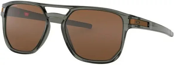 Oakley Latch Beta Sonnenbrille, Unisex, Vollrand, Square, Kunststoff, green grey - Bild 1