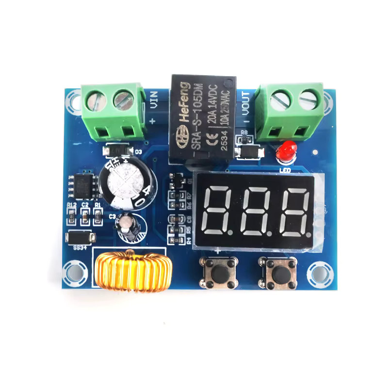 XH-M609 Batterie-Unterspannungsschutzmodul DC 12–36 V mit 0,1 V Präzision zur Niederspannungsabschaltung für Li-Ion und LiFePO4 sowie Solar-Anwendungen - Bild 2
