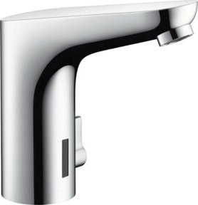 Hansgrohe Elektronik-Waschtischarmatur Focus mit Sensorsteuerung, chrom - Bild 1