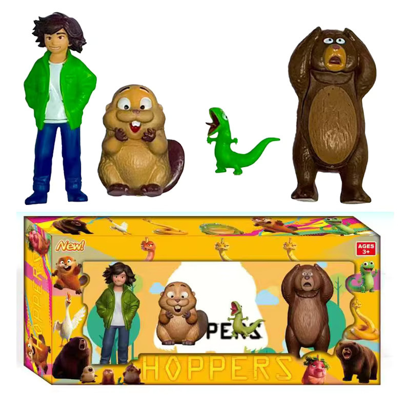 Bandai Hoppers Anime-Figur, Mabel Biber, Einzelfigur, ab 3 Jahre - Bild 2