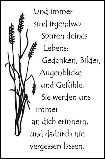 Clear Stamps Spuren deines Lebens - Bild 1