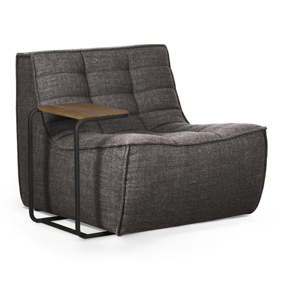 Ethnicraft N701 Modulsofa 1 Seater in Grau mit Stoffbezug - Bild 2