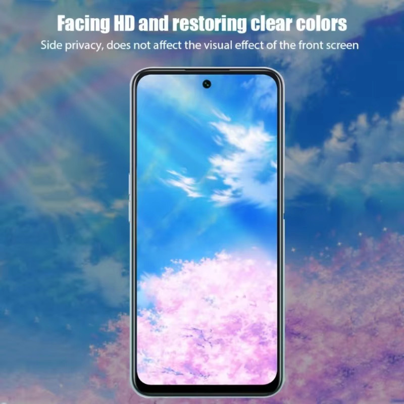 2er-Set Privatsphäre-Schutzfolien aus gehärtetem Glas für Xiaomi 14T 13T 12T 11T Pro sowie POCO X7 X6 X5 Pro mit voller Abdeckung - Bild 3
