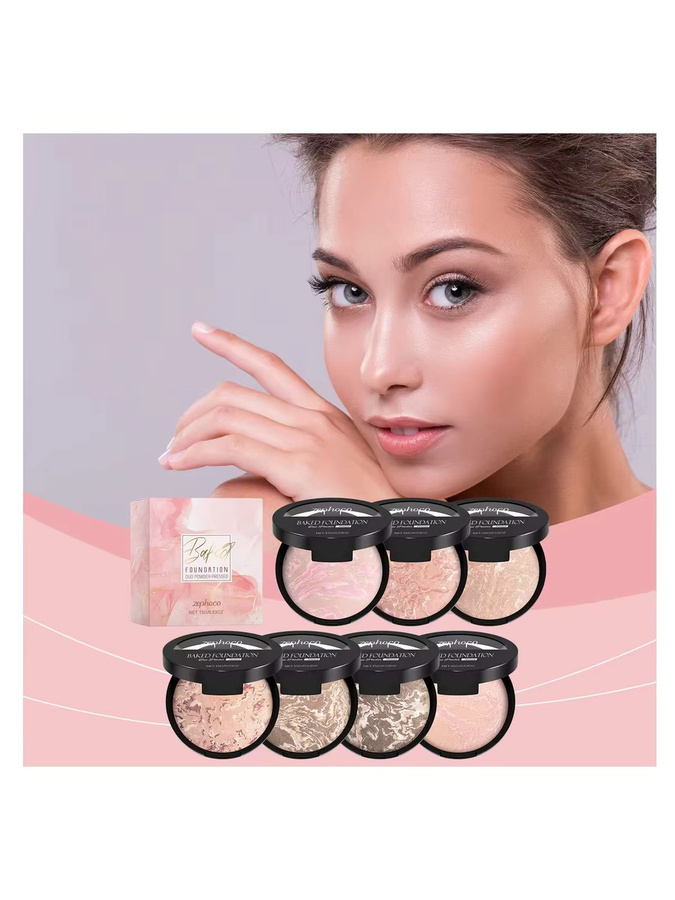 zephoco Ölkontroll-Concealer Gepresstes Puder, Mattierend, Alle Hauttypen - Bild 5