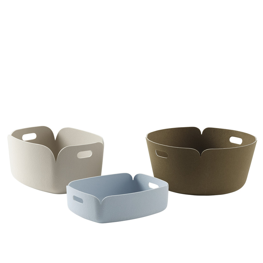 Muuto Restore Tablett in Blau aus Kunststoff - Bild 3